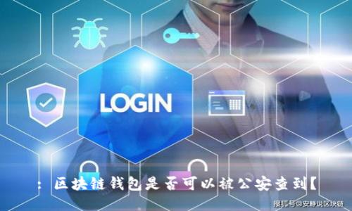 : 区块链钱包是否可以被公安查到?